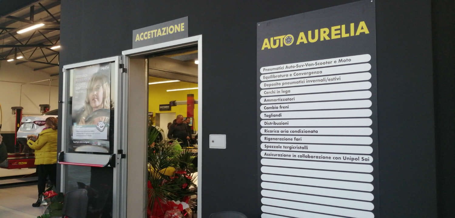 Grafica e allestimeto Autoaurelia
