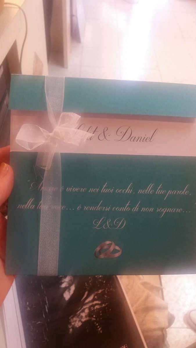 Grafica, Stampa e Allestimento Partecipazione Matrimonio